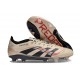 Tacos adidas Predator Elite FG Platino Met Negro Rojo