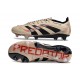 Tacos adidas Predator Elite FG Platino Met Negro Rojo