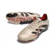 Tacos adidas Predator Elite FG Platino Met Negro Rojo