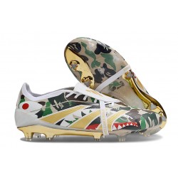 Adidas Predator Elite 25 Fold-Over Tongue Fg Verde Negro Dorado
