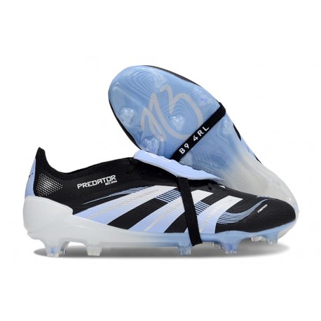 Adidas Predator Elite 25 Fold-Over Tongue Fg Negro Blanco Azul