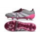 Adidas Predator Elite 25 Fold-Over Tongue Fg Gris Blanco Rosa