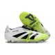 Adidas Predator Elite 25 Fold-Over Tongue Fg Ftwr Blanco Negro Limón Lúcido