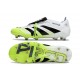 Adidas Predator Elite 25 Fold-Over Tongue Fg Ftwr Blanco Negro Limón Lúcido