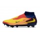Nike Phantom 6 Elite DF FG X Haaland Láser Naranja Lemon Venom Azul Vacío