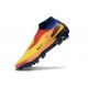Nike Phantom 6 Elite DF FG X Haaland Láser Naranja Lemon Venom Azul Vacío