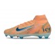 Nike Zoom Mercurial Superfly 10 Elite FG KM Naranja Azul