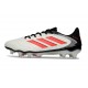 adidas Copa Pure 3 Elite FG Blanco Rojo Lúcido Negro