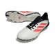 adidas Copa Pure 3 Elite FG Blanco Rojo Lúcido Negro