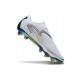 Nike Phantom 6 Elite Low FG Blanco Plateado Verde