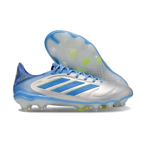 adidas Copa Pure 3 Elite FG Halo Azul Azul Fusion Limón Lúcido