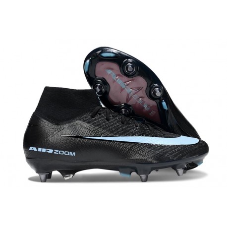 Nike Zoom Mercurial Superfly X Elite SG-Pro Negro Hielo Azul