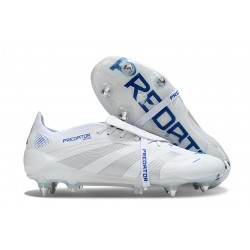 Botas adidas Predator Elite FT SG Blanco Plateado Azul