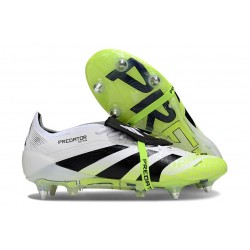 Botas adidas Predator Elite FT SG Blanco Negro Amarillo