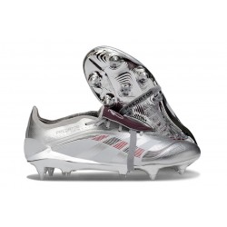 Botas adidas Predator Elite FT SG Plateada Rojo