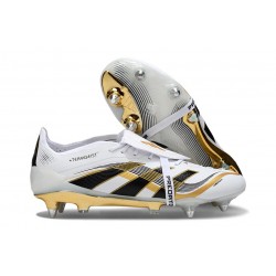 Botas adidas Predator Elite FT SG Blanco Dorado Met Negro