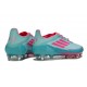 Zapatillas de Fútbol Adidas F50 Elite SG Flash Agua Rosa Lúcido Lucid Cyan