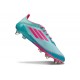 Zapatillas de Fútbol Adidas F50 Elite SG Flash Agua Rosa Lúcido Lucid Cyan