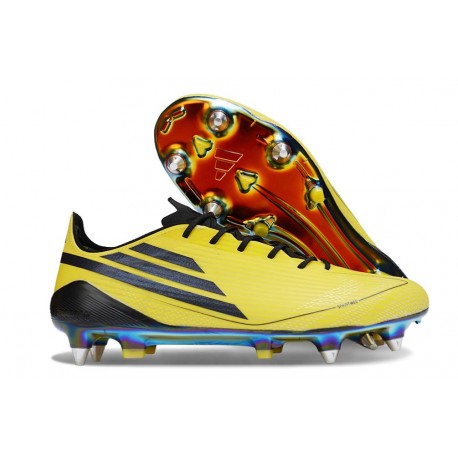 Zapatillas de Fútbol Adidas F50 Elite SG Amarillo Negro