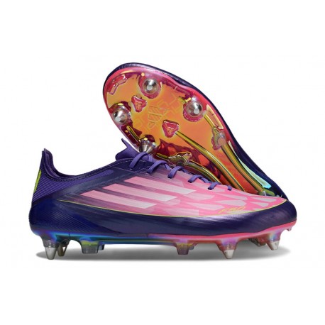 Zapatillas de Fútbol Adidas F50 Elite SG Rosa Violeta