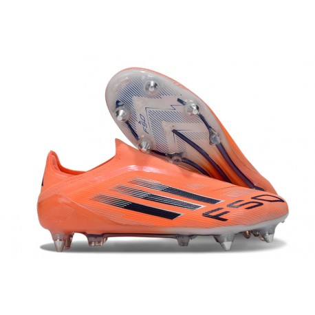 Botas de Fútbol Adidas F50 Elite LL SG Naranja Negro