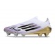 Botas de Fútbol Adidas F50 Elite LL SG Blanco Negro Met Dorado