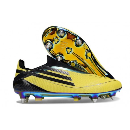 Botas de Fútbol Adidas F50 Elite LL SG Amarillo Negro