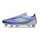 Botas de Fútbol Adidas F50 Elite LL SG Violeta Tone Limón Lúcido Morado Rush