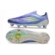 Botas de Fútbol Adidas F50 Elite LL SG Violeta Tone Limón Lúcido Morado Rush