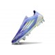 Botas de Fútbol Adidas F50 Elite LL SG Violeta Tone Limón Lúcido Morado Rush