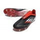 Botas de Fútbol Adidas F50 Elite LL SG Negro Rojo Blanco
