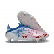 Botas de Fútbol Adidas F50 Elite LL SG Blanco Rojo Azul