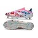 Botas de Fútbol Adidas F50 Elite LL SG Blanco Rojo Azul
