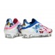 Botas de Fútbol Adidas F50 Elite LL SG Blanco Rojo Azul