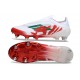 Botas de Fútbol Adidas F50 Elite LL SG Blanco Rojo Verde