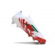 Botas de Fútbol Adidas F50 Elite LL SG Blanco Rojo Verde