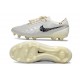 Botas Nike Tiempo Legend 10 Elite FG Blanco Plateada