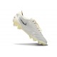Botas Nike Tiempo Legend 10 Elite FG Blanco Plateada
