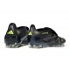 Adidas Predator Elite 25 Fold-Over Tongue Fg Negro Carbón Limón Lúcido
