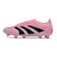 Tacos adidas Predator Elite FG Rosa Negro