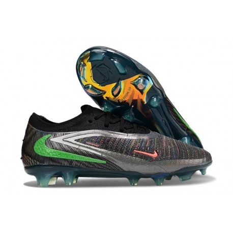 Nike Phantom 6 Elite Low FG X EAFC Negro Carmesí Vivo