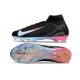 Nike Air Zoom Mercurial Superfly X Elite FG Negro Azul Rosa