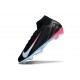 Nike Air Zoom Mercurial Superfly X Elite FG Negro Azul Rosa