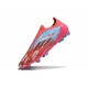 Botas de Futbol adidas F50 Elite Sin Cordones FG Rojo Azul