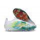 Botas de Futbol adidas F50 Elite Sin Cordones FG Verde Blanco Dorada