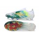 Botas de Futbol adidas F50 Elite Sin Cordones FG Verde Blanco Dorada