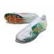Botas de Futbol adidas F50 Elite Sin Cordones FG Verde Blanco Dorada