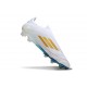 Botas de Futbol adidas F50 Elite Sin Cordones FG Verde Blanco Dorada