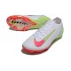 Zapatos Nike Zoom Mercurial Vapor XVI Elite FG Blanco Rojo Verde