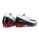Zapatos Nike Zoom Mercurial Vapor XVI Elite FG Blanco Negro Rojo
